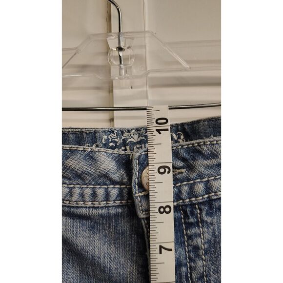 Paisley Sky Women's Light Wash Size 16 Rhinestone Back Pocket Denim Jeans - Picture 6 of 9